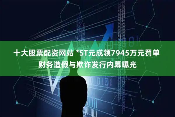 十大股票配资网站 *ST元成领7945万元罚单 财务造假与欺诈发行内幕曝光